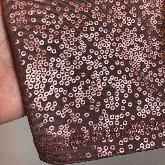 Lola Getts Women’s Bottoms Capris In Rosegold With Circles Small EUC - Picture 4 of 10